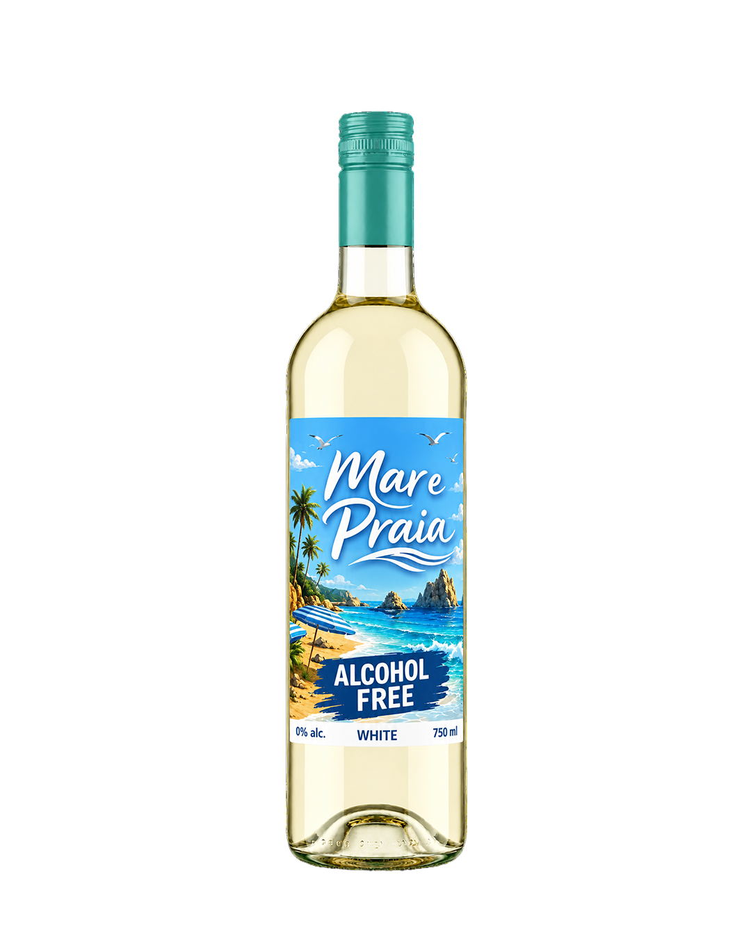 Mar e Praia Alcohol Free — de-alcoholised white wine made in Germany