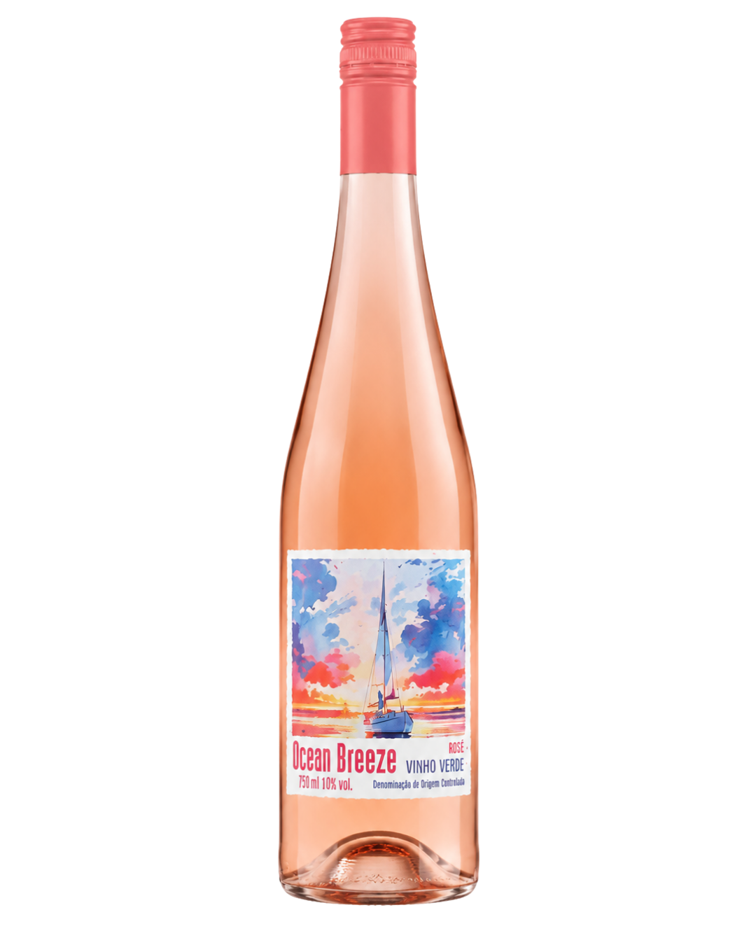 Ocean Breeze Rosé — rosé Vinho Verde DOC wine from Portugal