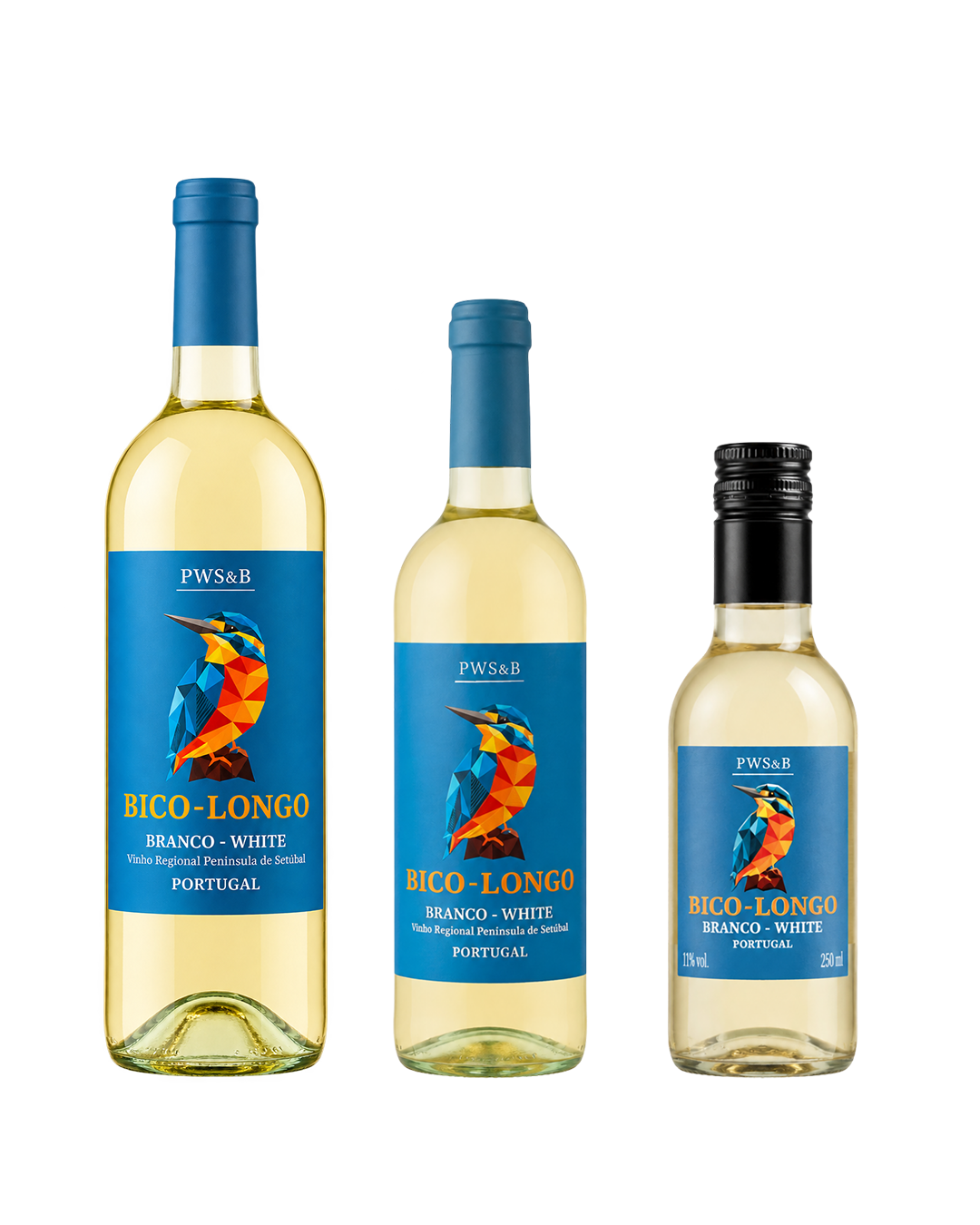 Bico-Longo Branco in 750 ml, 375 ml and 250 ml bottles