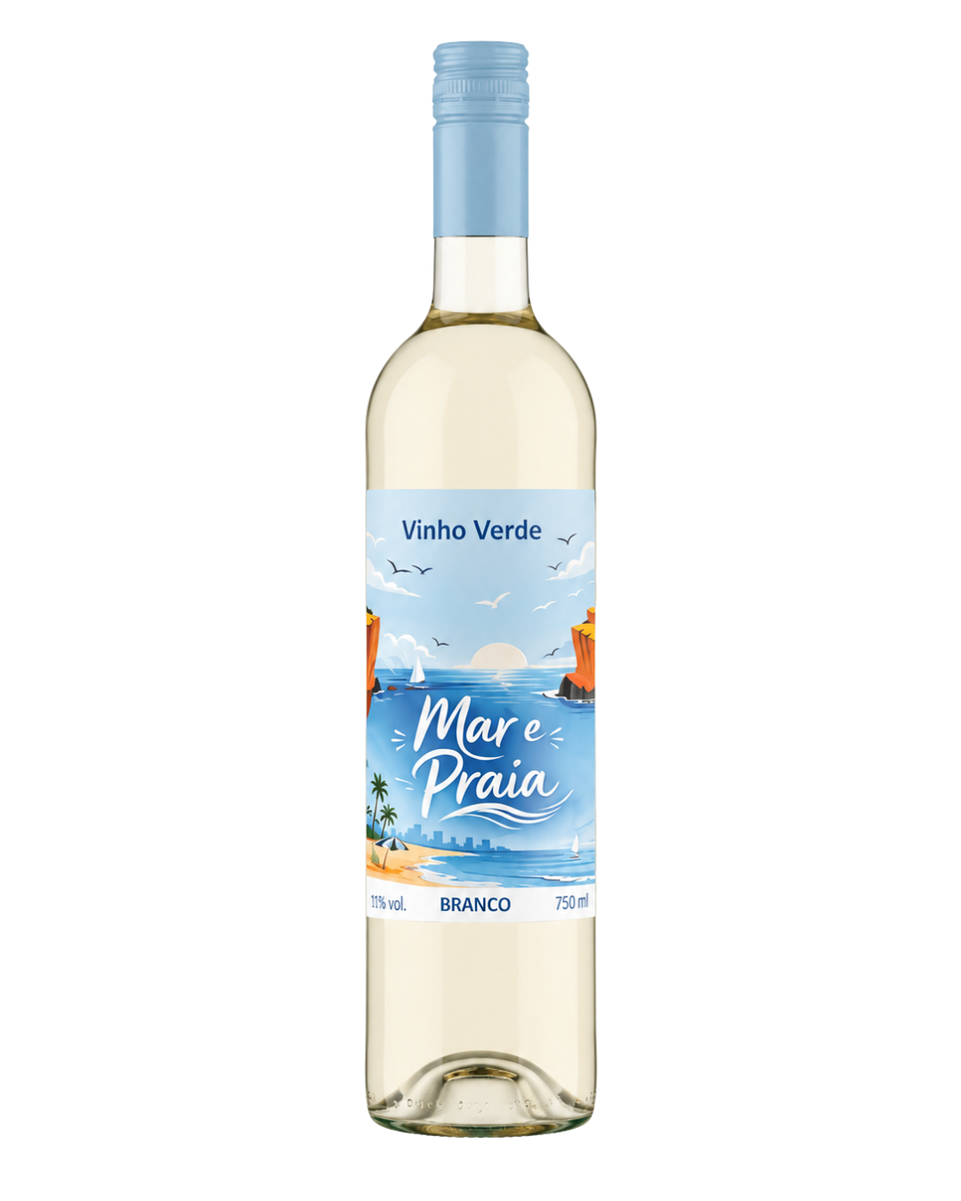 Mar e Praia Branco — white Vinho Verde DOC wine from Portugal