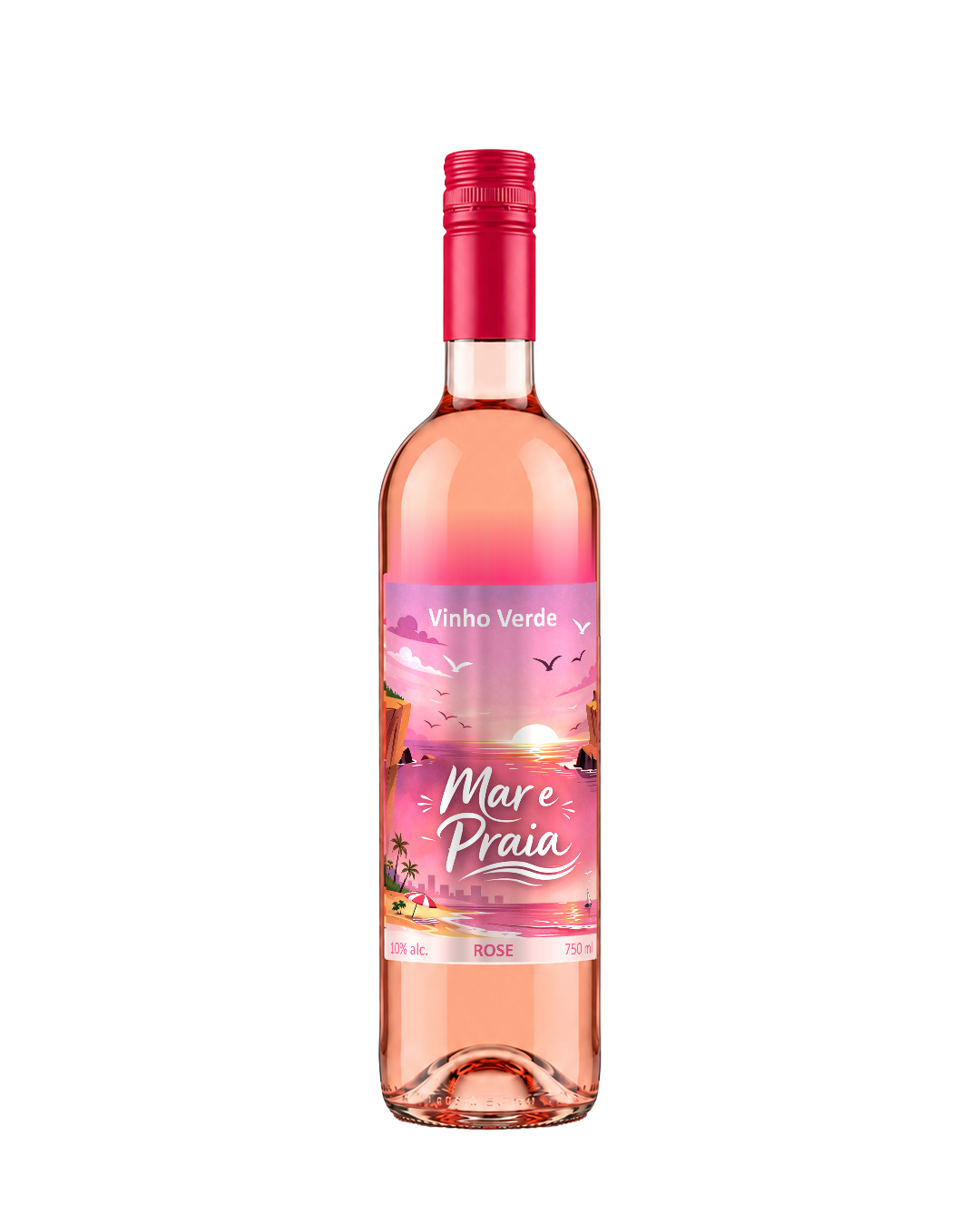 Mar e Praia Rosé — Rosé wine, DOC Vinho Verde, Portugal